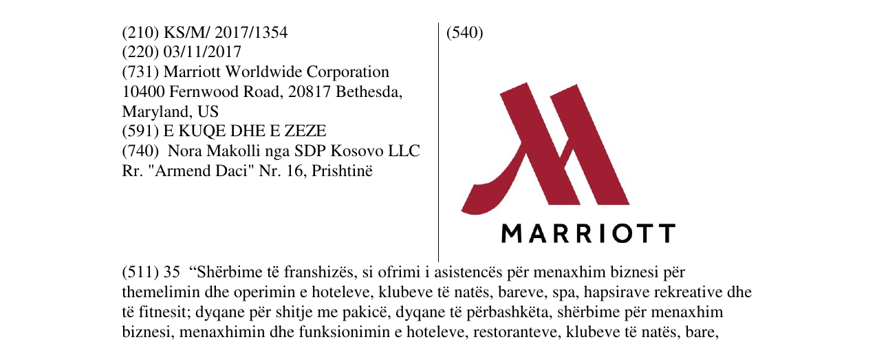 Zëri i markës Markë figurative në buletin