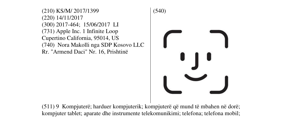 Zëri i markës Markë figurative në buletin