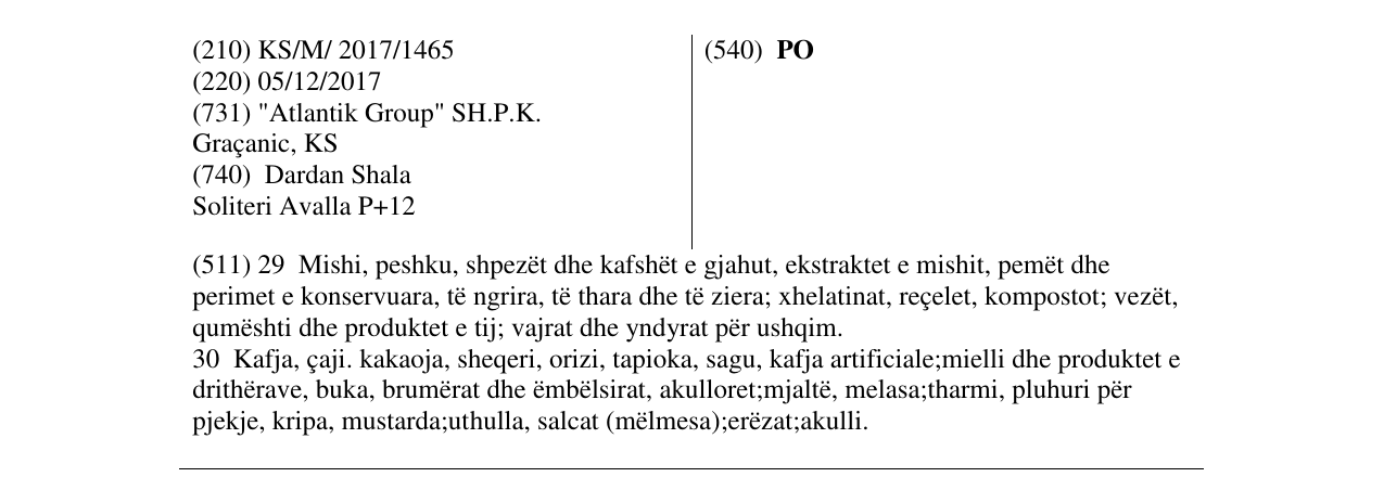 Zëri i markës PO në buletin