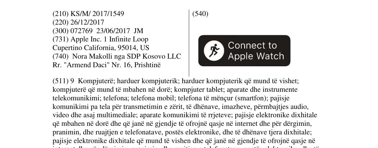 Zëri i markës Connect to Apple Watch në buletin