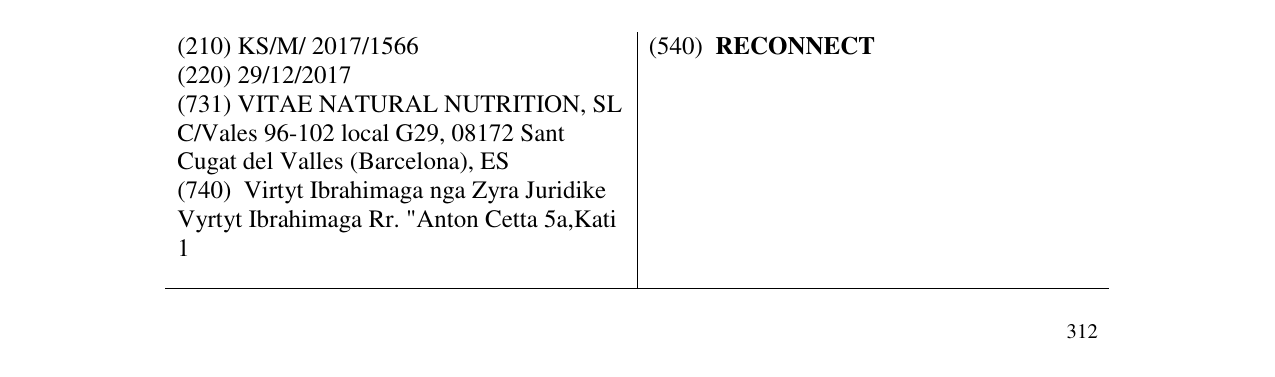 Zëri i markës RECONNECT në buletin
