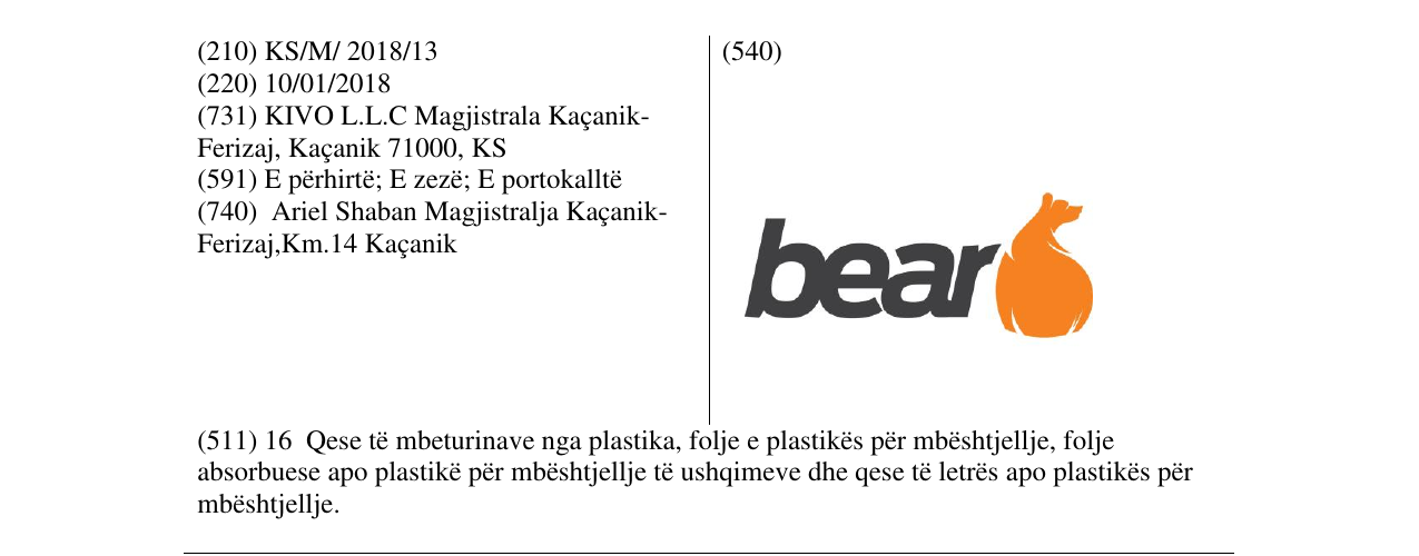 Zëri i markës bear në buletin