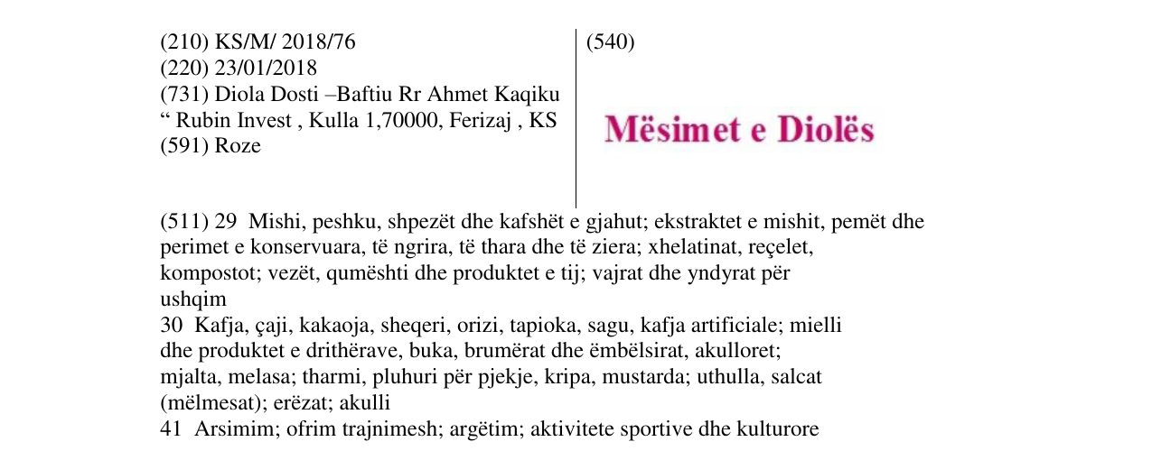 Zëri i markës Mësimet e Diolës në buletin