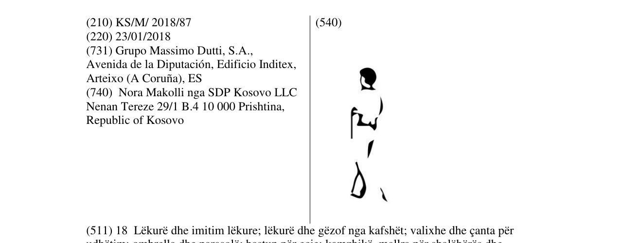 Zëri i markës Markë figurative në buletin