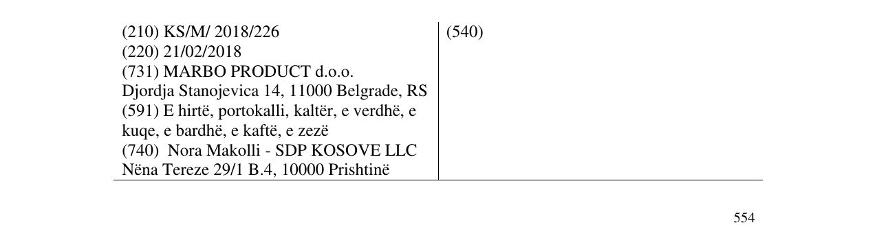 Zëri i markës CHIPSY Professional në buletin