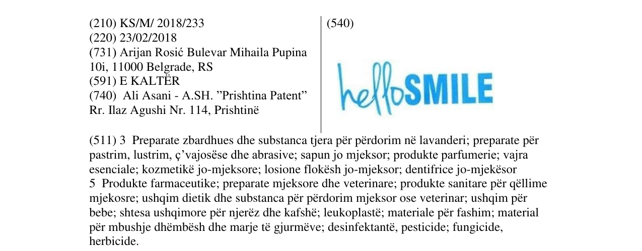 Zëri i markës helloSMILE në buletin