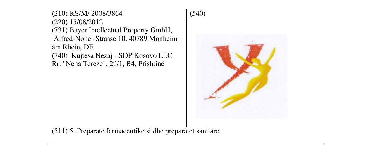 Zëri i markës Markë figurative në buletin
