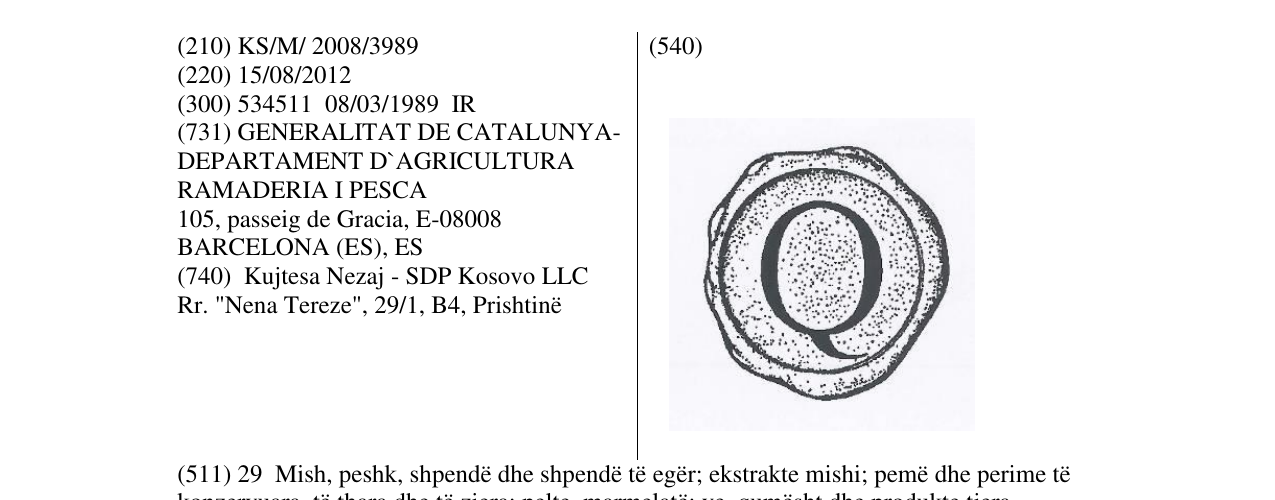 Zëri i markës Q në buletin