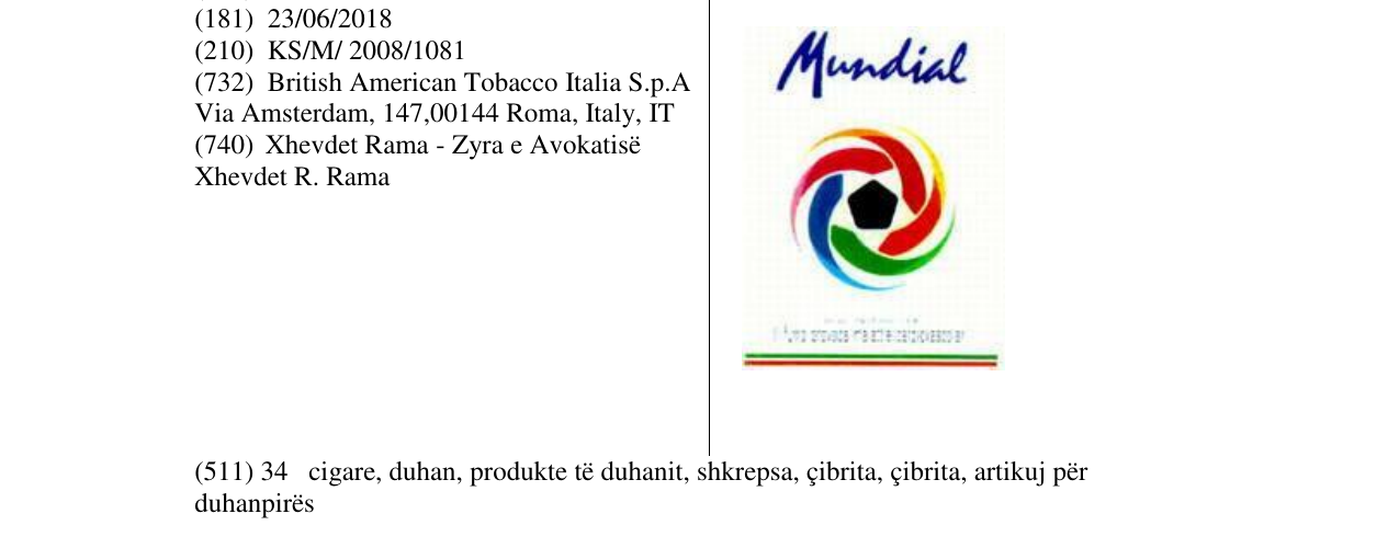 Zëri i markës MUNDIAL IL FUMO PROVOCA MALATTIE CARDIOVASCOLARI-WORD & DEVICE në buletin