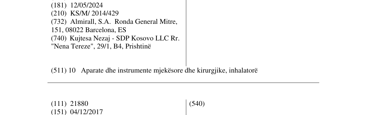 Zëri i markës GENSPIRE në buletin