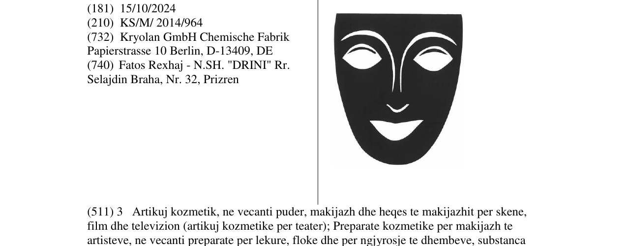 Zëri i markës Markë figurative në buletin