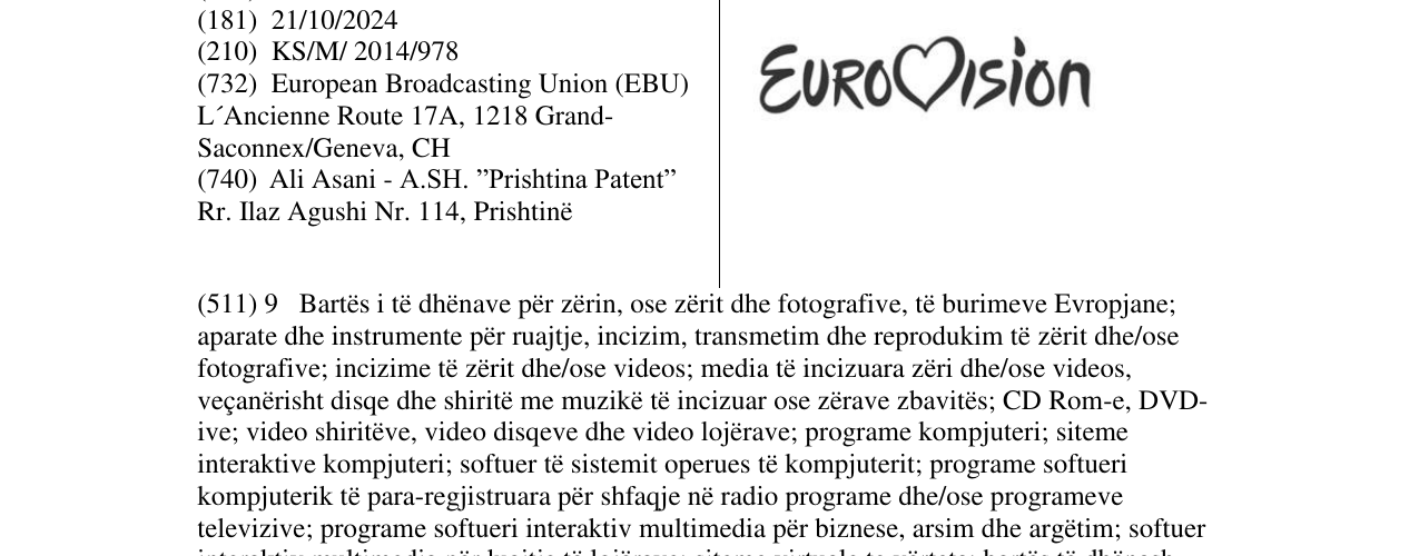 Zëri i markës eurovision në buletin