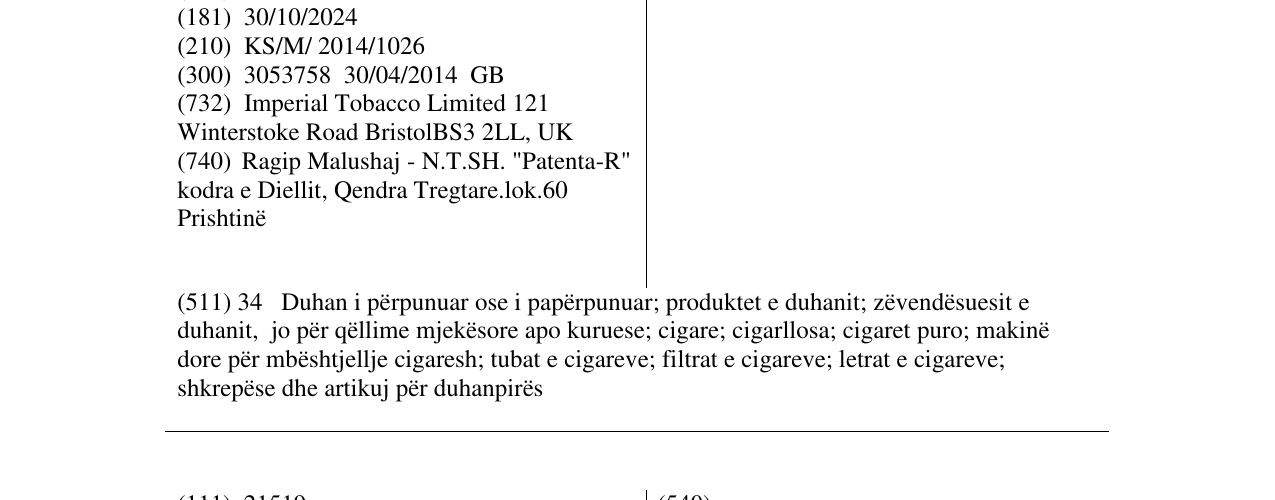 Zëri i markës UP në buletin