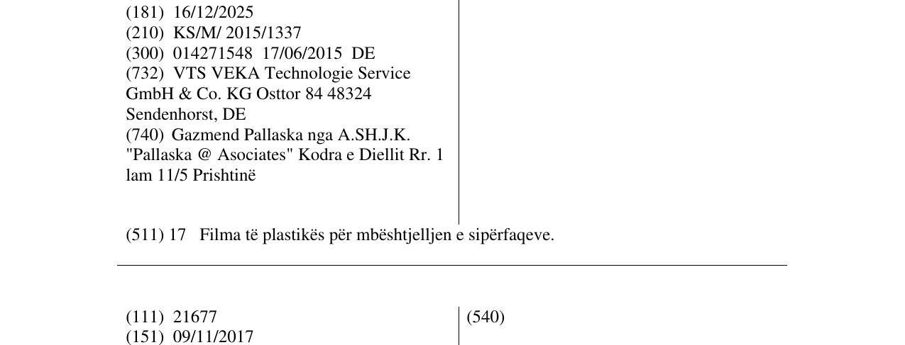 Zëri i markës Spectral në buletin