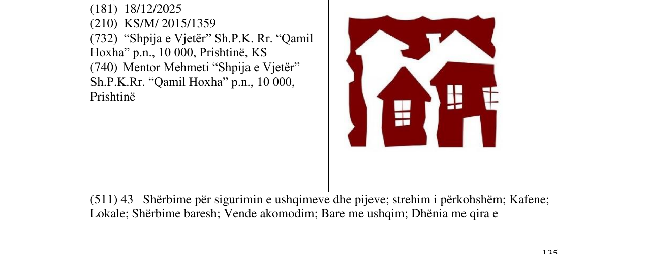 Zëri i markës Markë figurative në buletin
