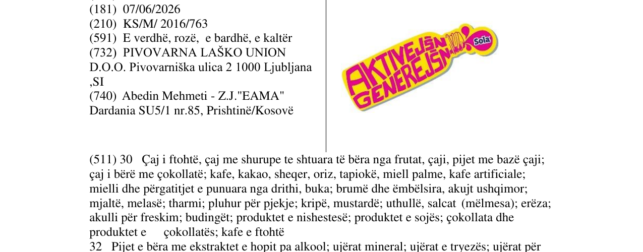 Zëri i markës aktivejšn generejšn në buletin