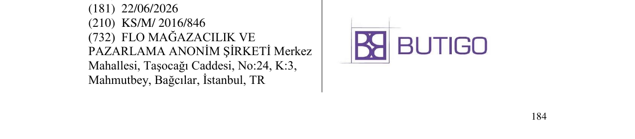 Zëri i markës BUTIGO në buletin
