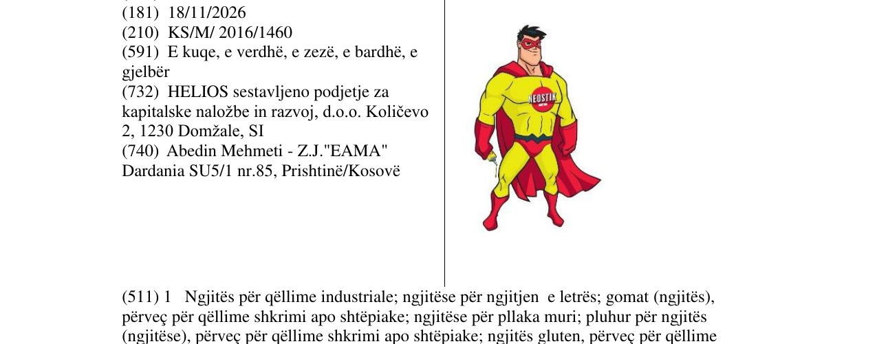 Zëri i markës NESTIK në buletin