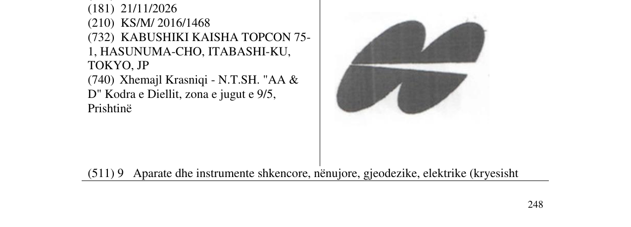Zëri i markës Markë figurative në buletin