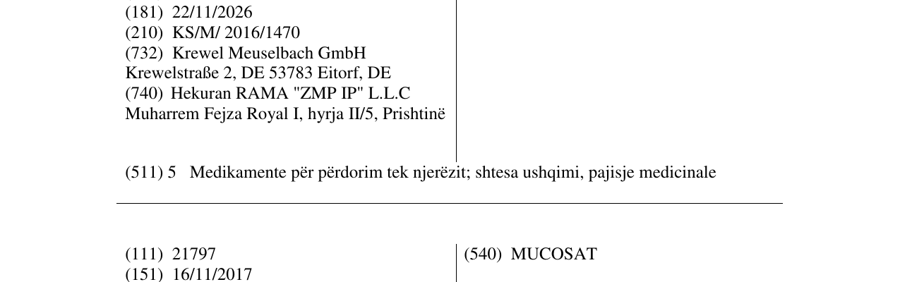 Zëri i markës Aspecton në buletin