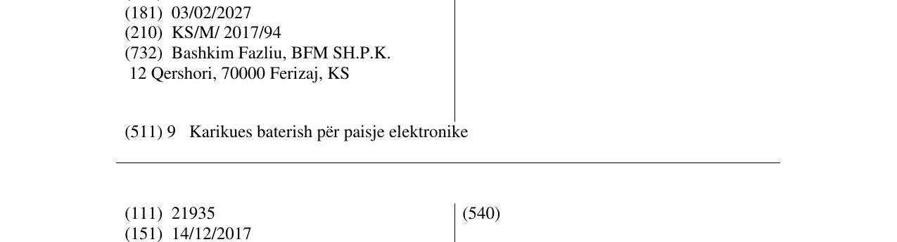 Zëri i markës MikMik në buletin