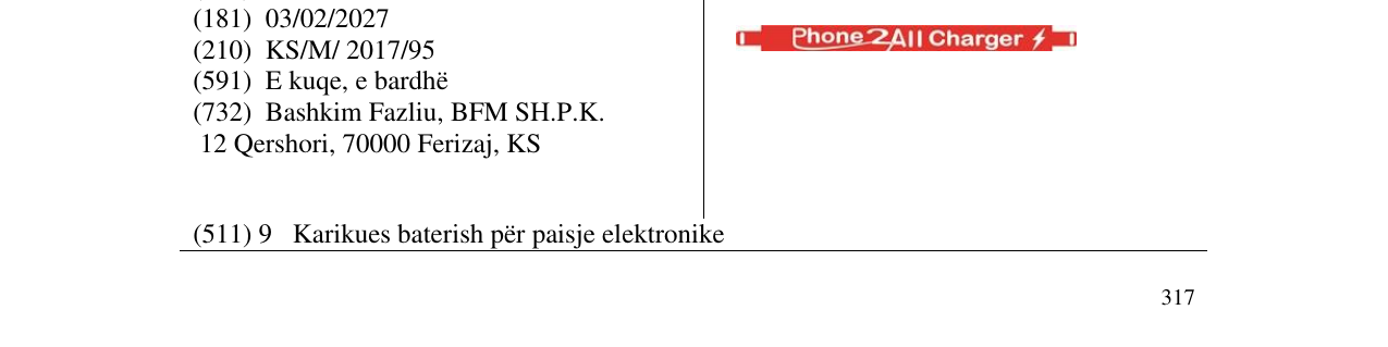 Zëri i markës Phone 24All Charger në buletin