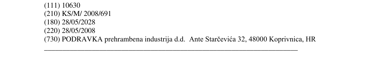 Zëri i markës KVIKI në buletin