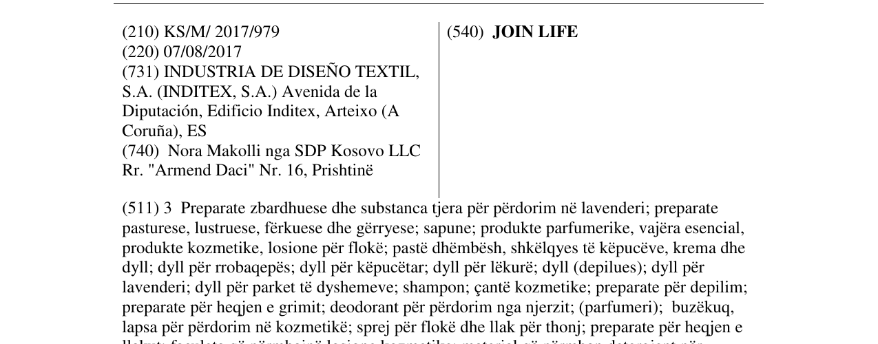 Zëri i markës JOIN LIFE në buletin