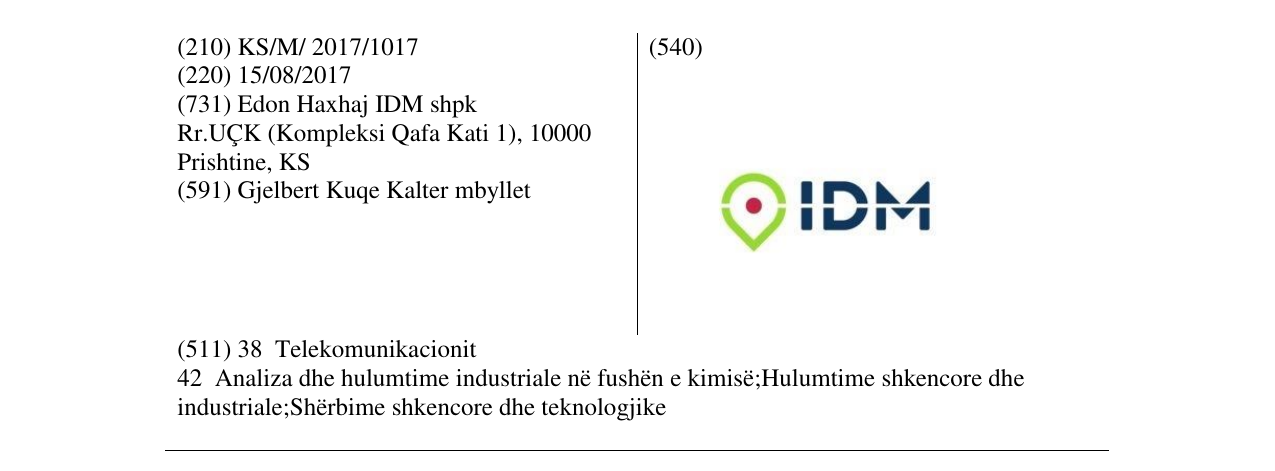 Zëri i markës IDM në buletin