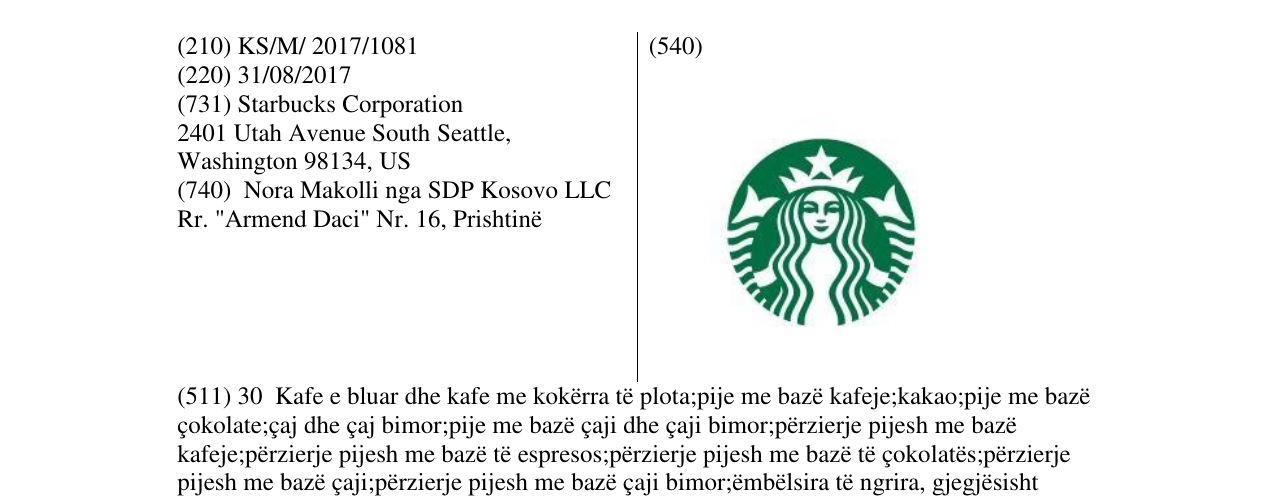 Zëri i markës Markë figurative në buletin