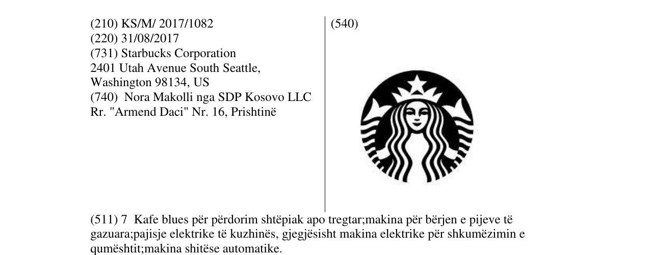 Zëri i markës Markë figurative në buletin