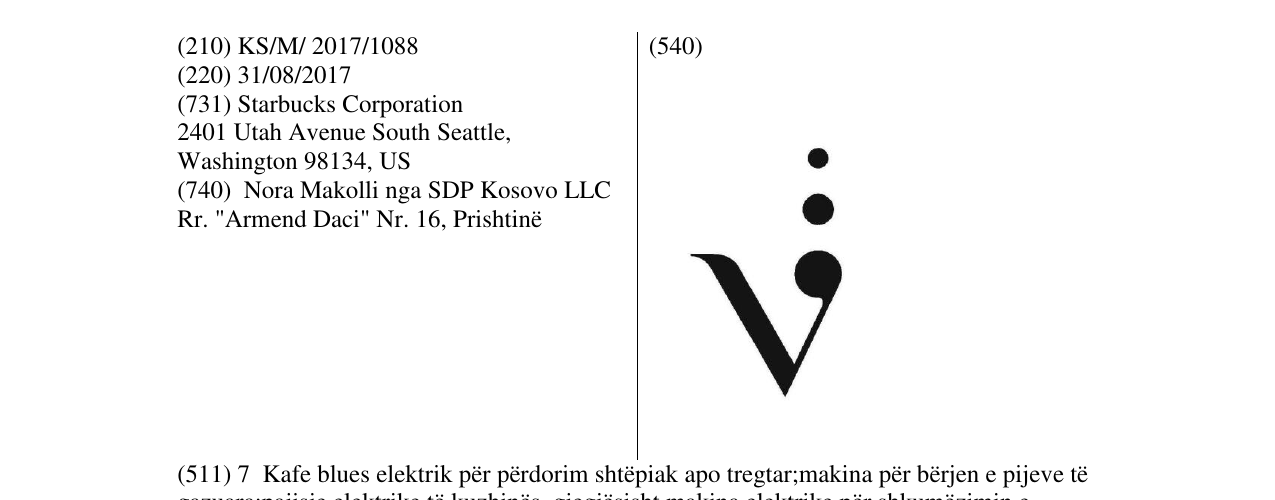 Zëri i markës Markë figurative në buletin