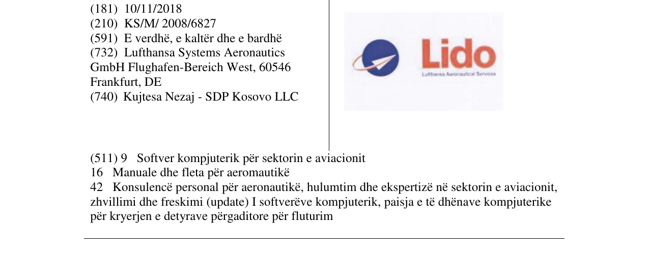 Zëri i markës Markë figurative në buletin