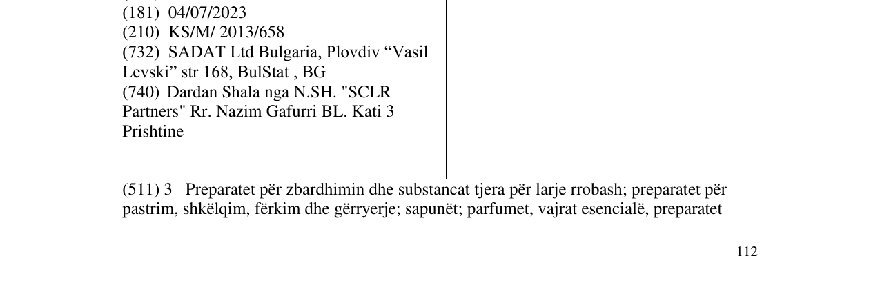 Zëri i markës ROYAL në buletin