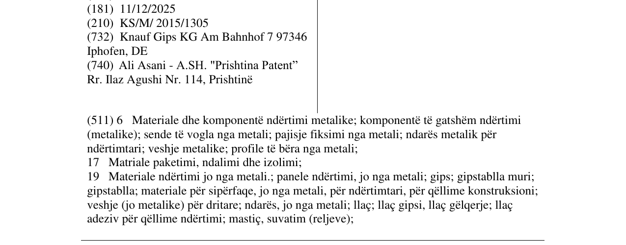 Zëri i markës Knauf në buletin
