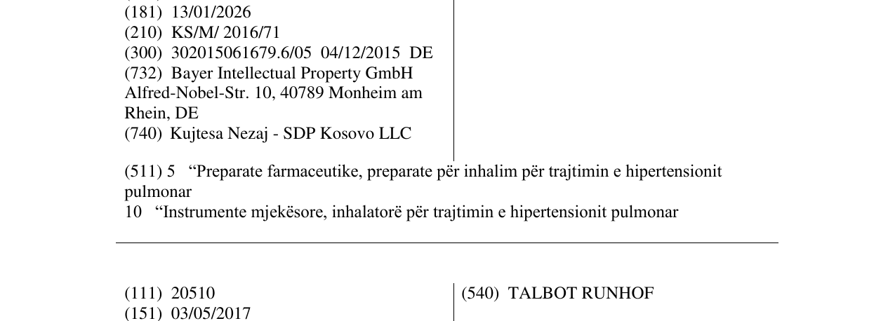 Zëri i markës EMPHASIO në buletin