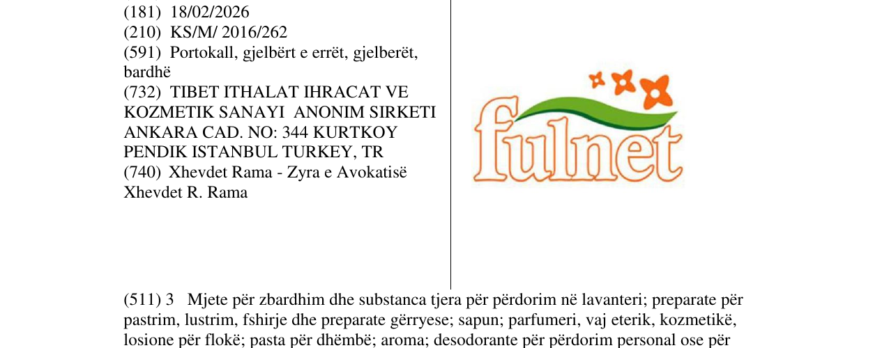 Zëri i markës fulnet në buletin