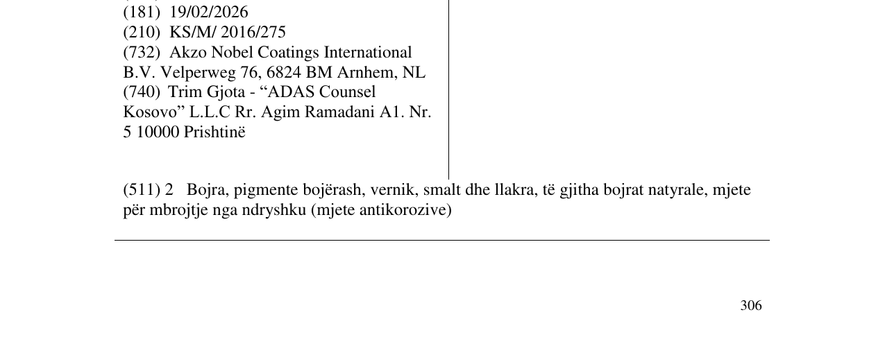Zëri i markës DULUX në buletin