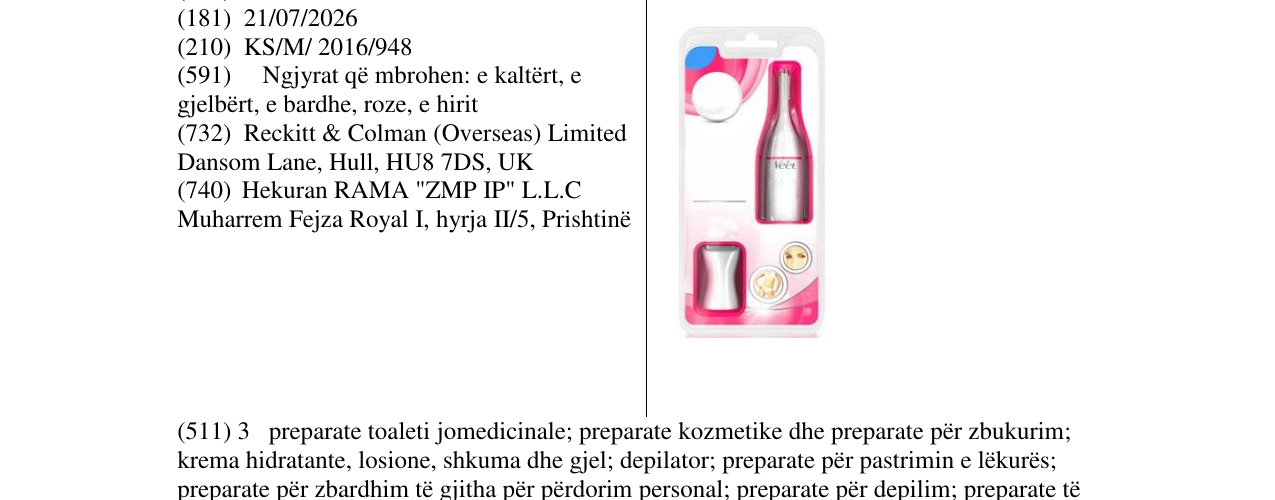 Zëri i markës vett në buletin
