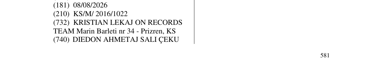 Zëri i markës DJ CHRISS në buletin