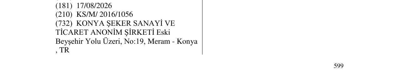 Zëri i markës Torku Caramilk në buletin