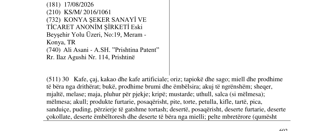 Zëri i markës Torku Enjoy në buletin