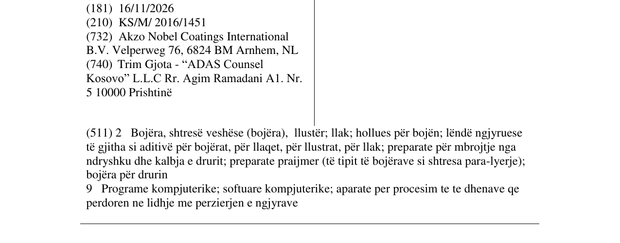 Zëri i markës MIXIT në buletin
