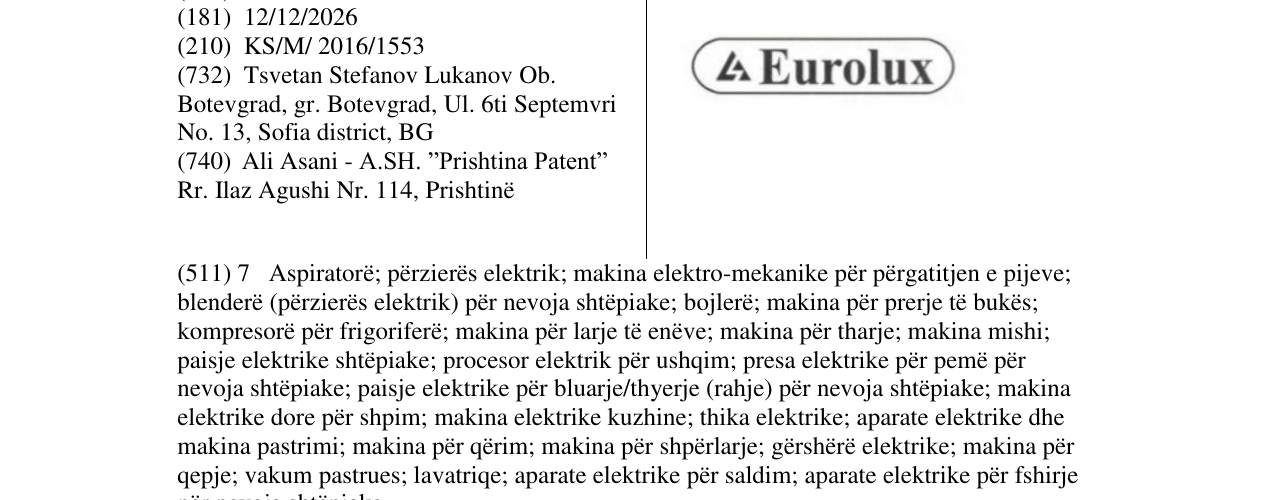 Zëri i markës urolukx në buletin