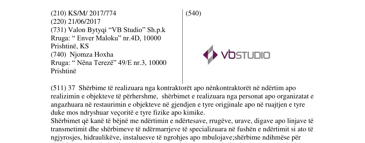 Zëri i markës vbstudio në buletin