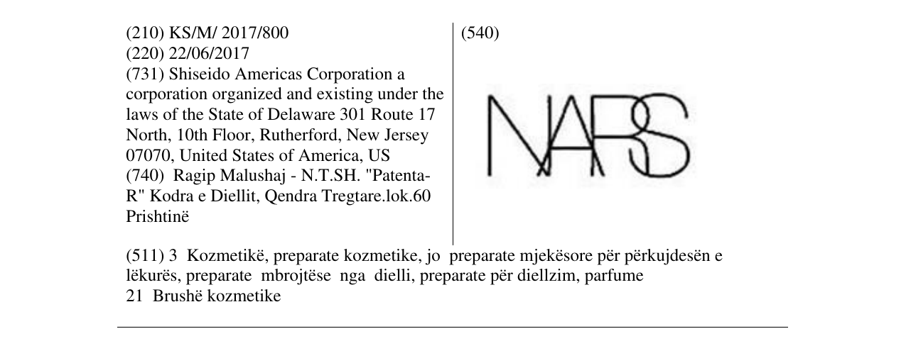 Zëri i markës Markë figurative në buletin