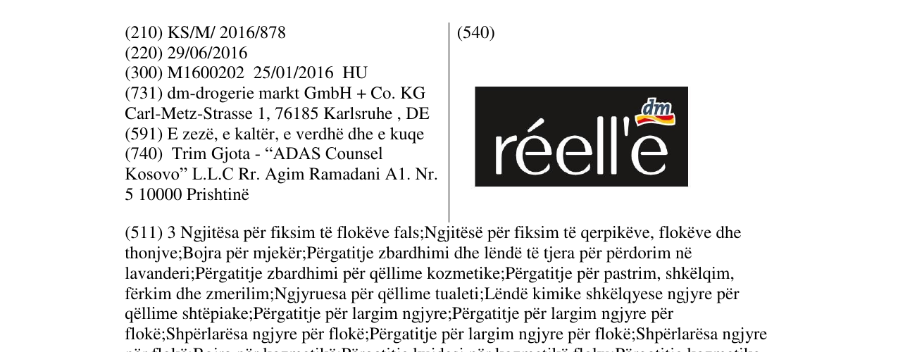Zëri i markës reell'e në buletin