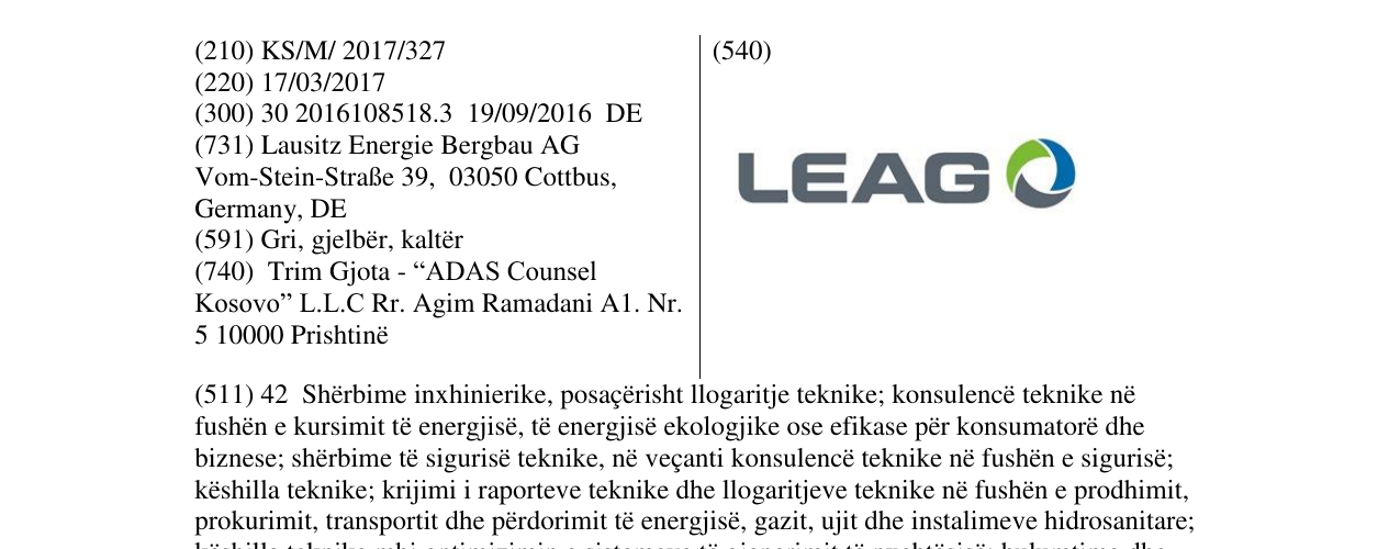 Zëri i markës LEAGO në buletin