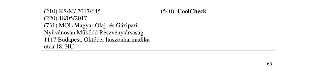 Zëri i markës CoolCheck në buletin