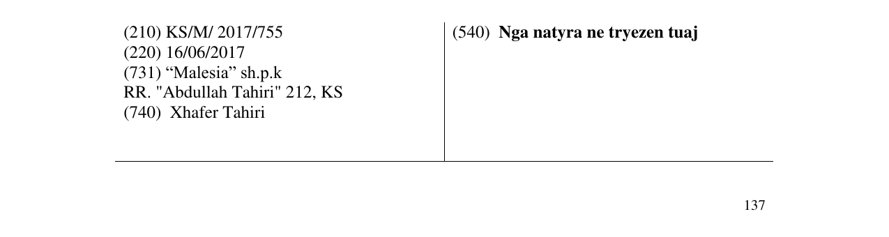 Zëri i markës Nga natyra ne tryezen tuaj në buletin